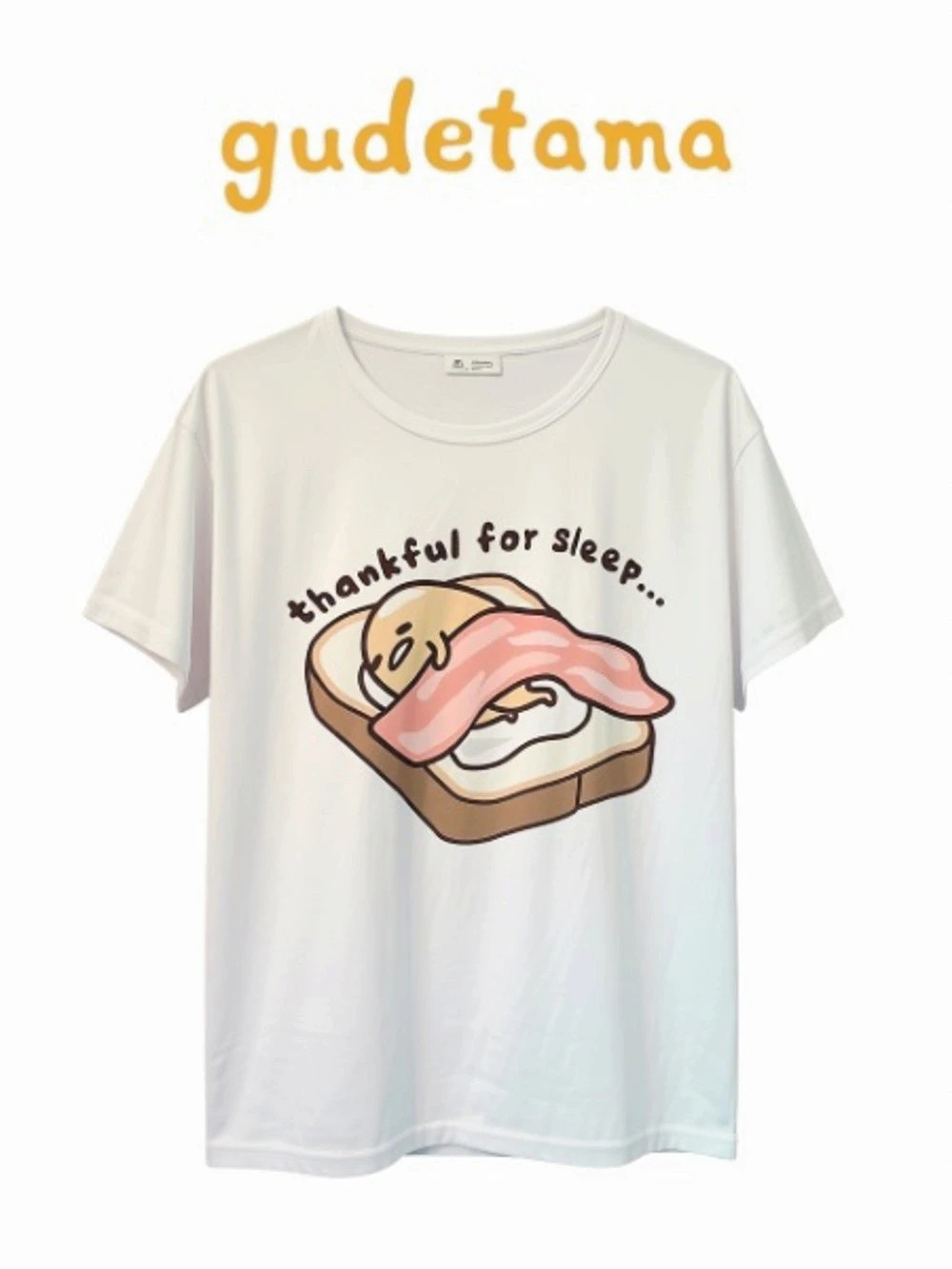gudetama Graphic Short Sleeve Tee in White